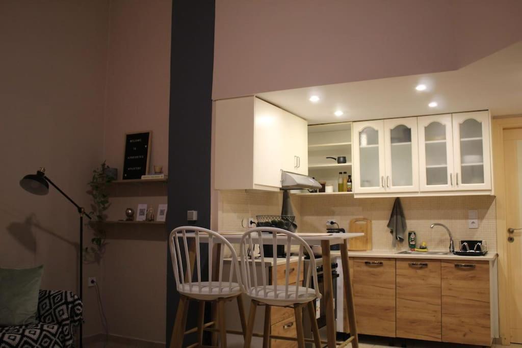 Aphrodite Apartment Chrissi Akti Chania Exterior foto